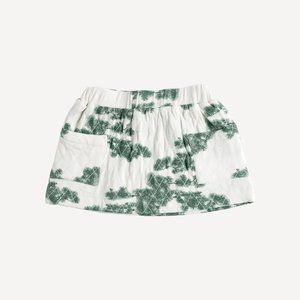 NWT Kate Quinn Quilted Pocket Skirt Bamboo Pine